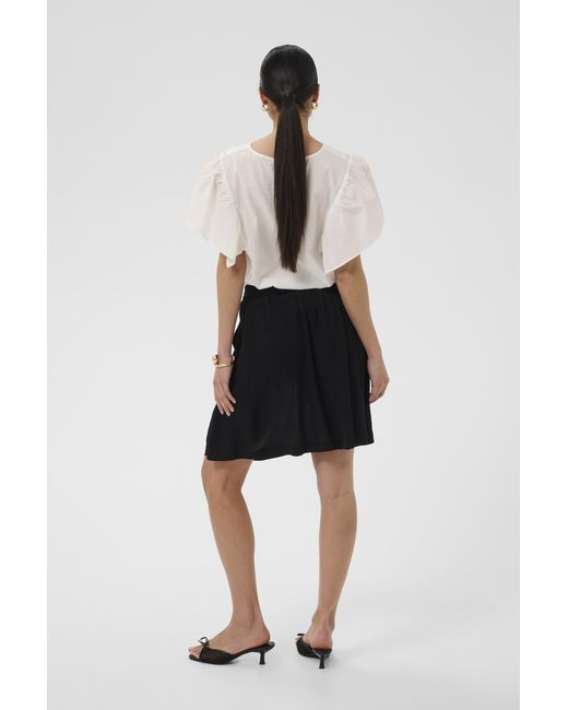 Kaffe Rok Kajilly Rok Regular Fit in het Black