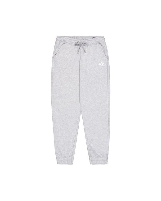 Alpha Industries Basic Small Logo Jogger in het White