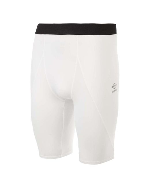 Umbro White Player Elite Power Shorts for men