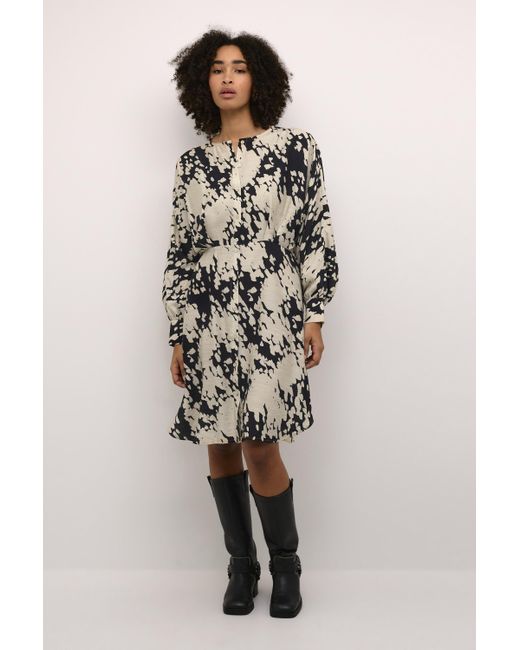 Kaffe Jurk Regular Fit Multicolour in het Multicolor