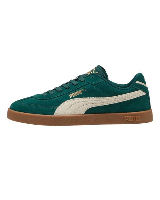 PUMA Volwassen Club Ii Era Suede Trainers (groen/wit) in het Green