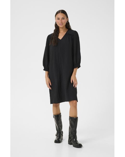 Kaffe Jurk A-Shape in het Black