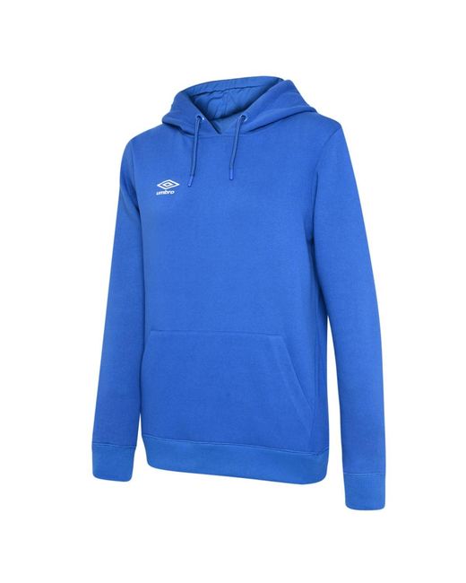 Umbro Blue Ladies Club Leisure Hoodie (Royal/