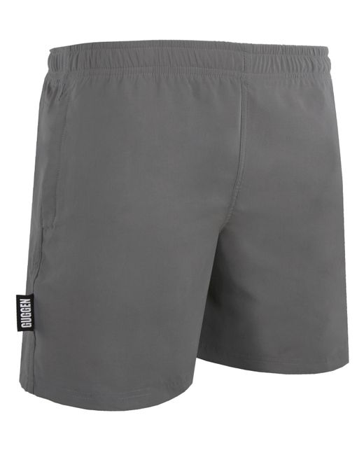 GUGGEN Mountain Herren Badehose Einfarbig in Gray für Herren