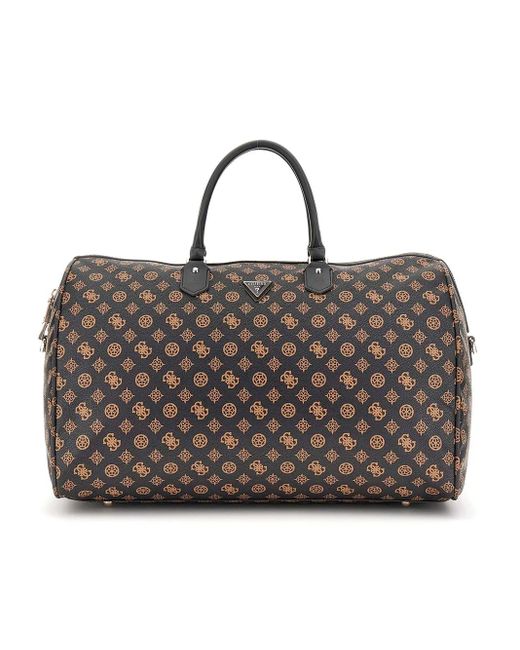Guess Reisebeutel Herren Wilder Weekender in Brown für Herren