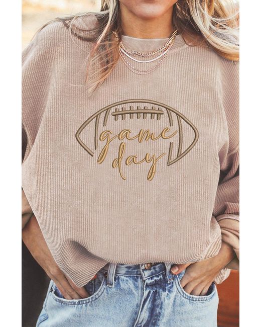 Azura Exchange Wedstrijddag Sweatshirt in het Natural