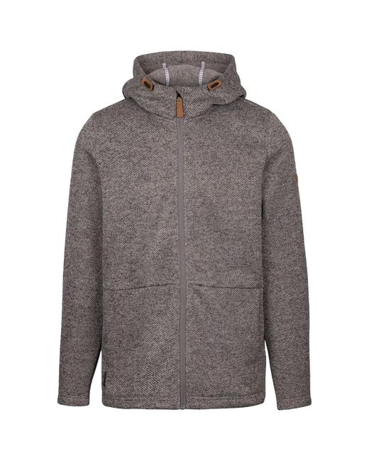 Trespass Gray Faddiley Hoodie Marl) for men