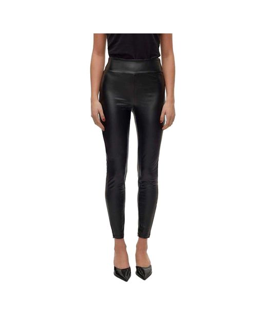 Vero Moda Legging Kunstleer in het Black