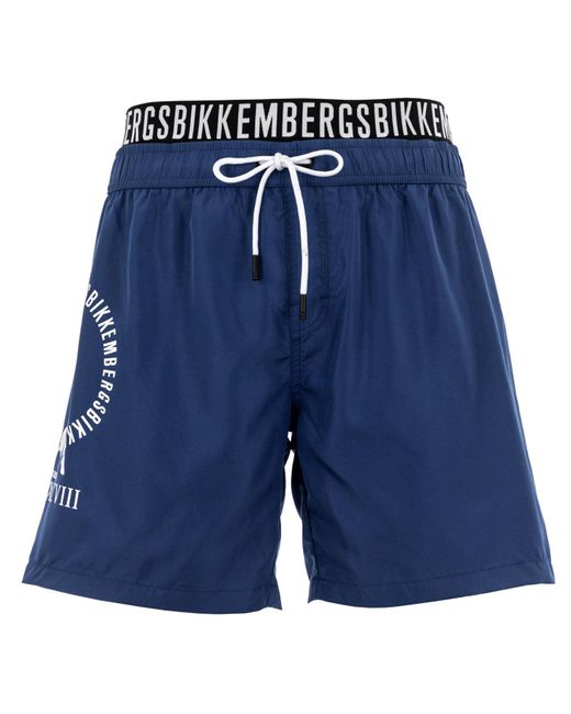 Bikkembergs Homme Maillots De Bain Neoclassical Pupino in Blue für Herren
