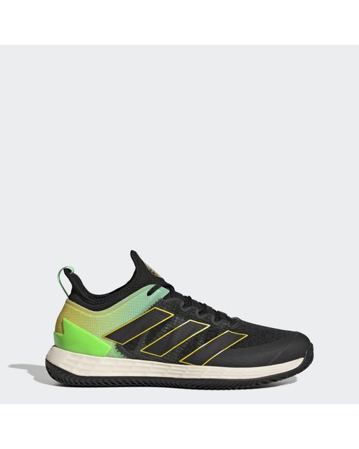 Adidas Originals Green Adizero Ubersonic 4 Clay Court Tennis Shoes