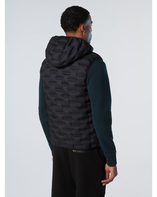 North Sails Vest Laser in het Blue voor heren