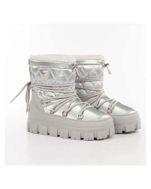 Guess Gray Stiefel Femme Unique G