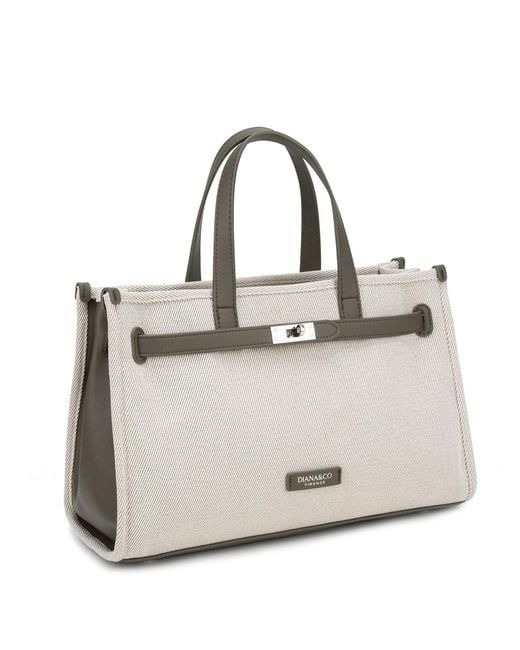 diana&co White Diana&Co Handtasche