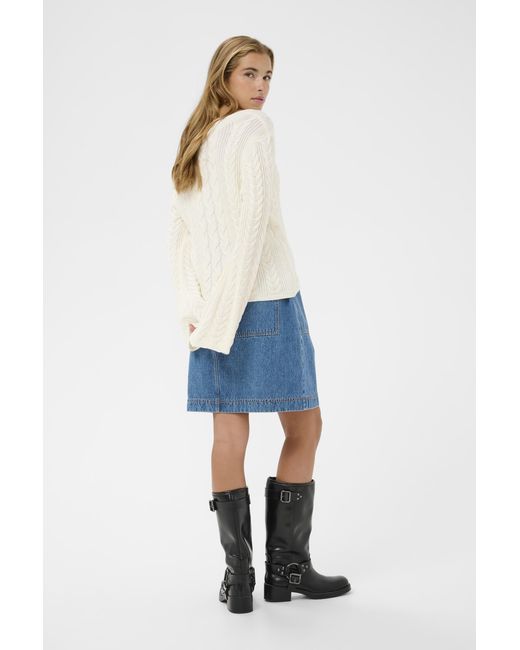 Kaffe Pullover Kaliliana Pullover Regular Fit in het Blue
