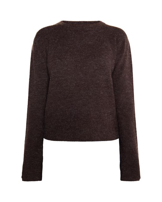 Usha Brown Strickpullover Damen