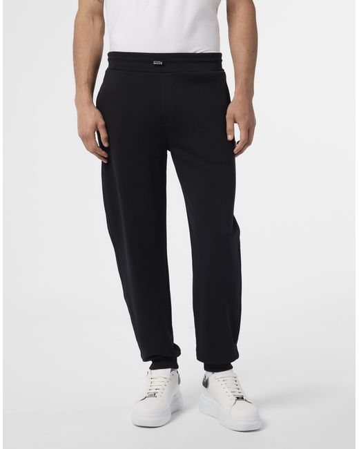 Philipp Plein Basic Joggers Plein in het Blue voor heren