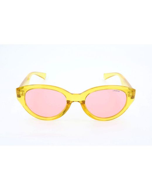 Polaroid Yellow Polycarbonate Sunglasses