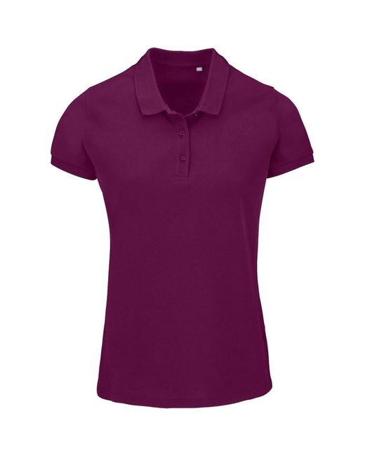 Sol's Purple Ladies Planet Piqué Organic Polo Shirt (Astral)