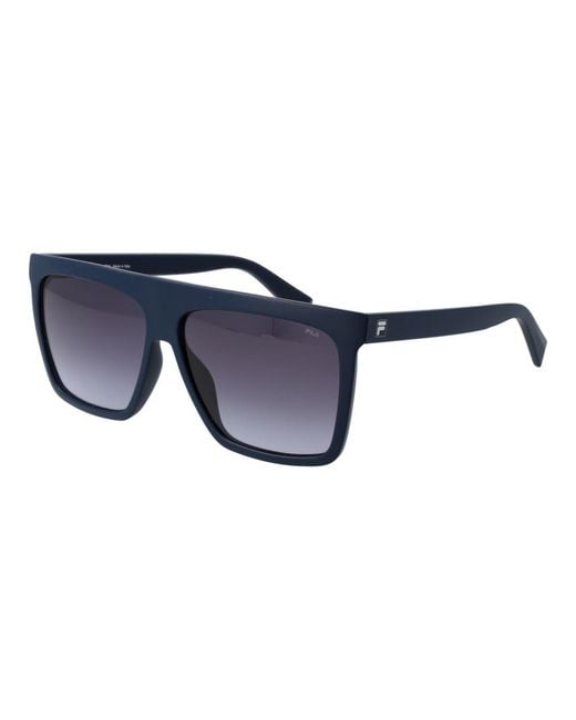 Fila Blue Plastic Sunglasses for men
