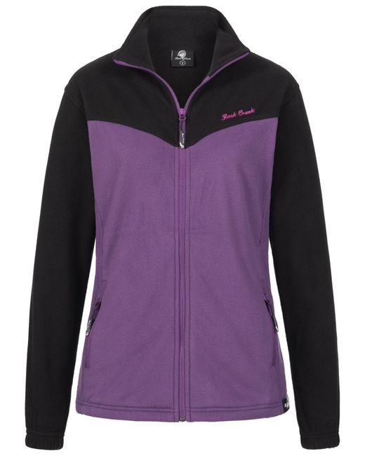 Rock Creek Purple Fleecejacke