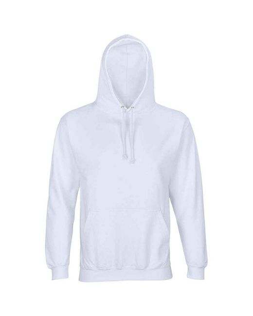 Sol's Blue Adult Condor Hoodie (Creamy)