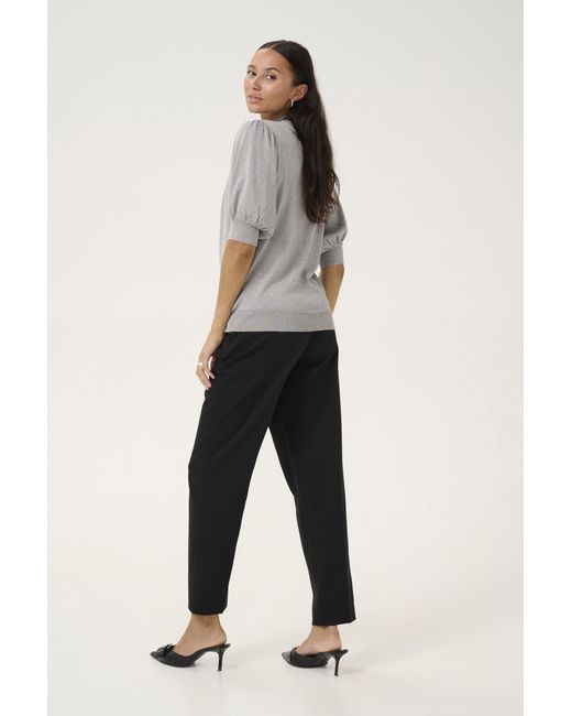 Kaffe Metallic Strickpullover Regular Fit
