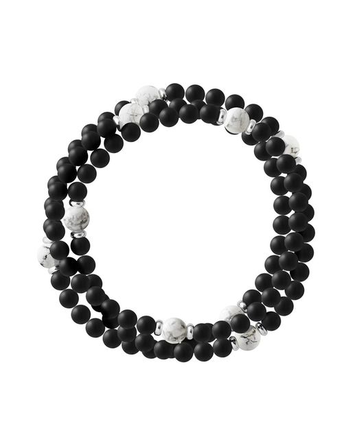 Rodney & Rolf Black Bracelet Sterling 925 Montgomery