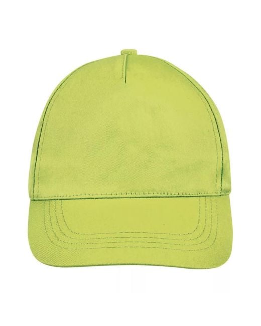 Sol's Green "Buzz" Baseball-Mütze (Apfelgrün)