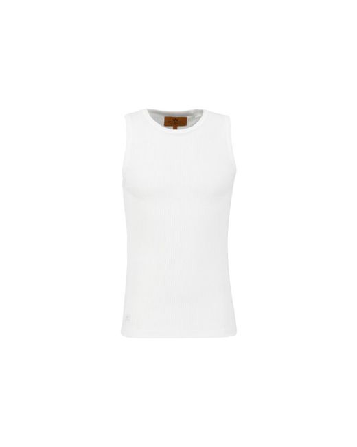Alpha Industries X-Fit Rib Tank in White für Herren