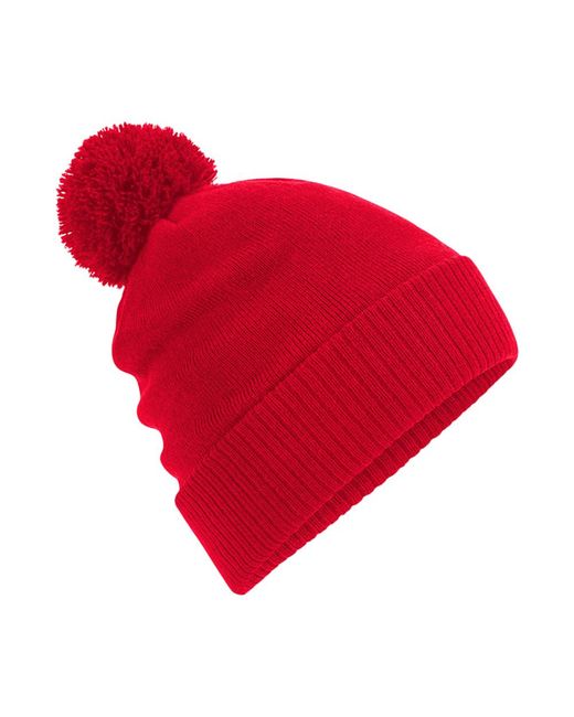 BEECHFIELD® Red "Snowstar" Mütze