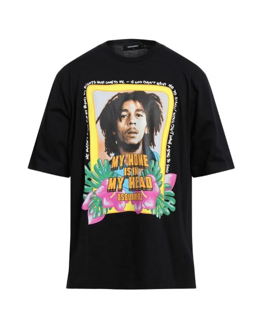 DSquared² Black Skater Fit Home Is for men