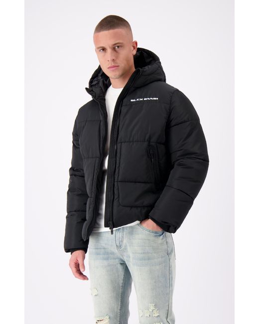 BLACK BANANAS Block Puffer Jas in het Black voor heren