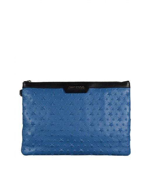 Jimmy Choo Derek Clutch in Blue für Herren