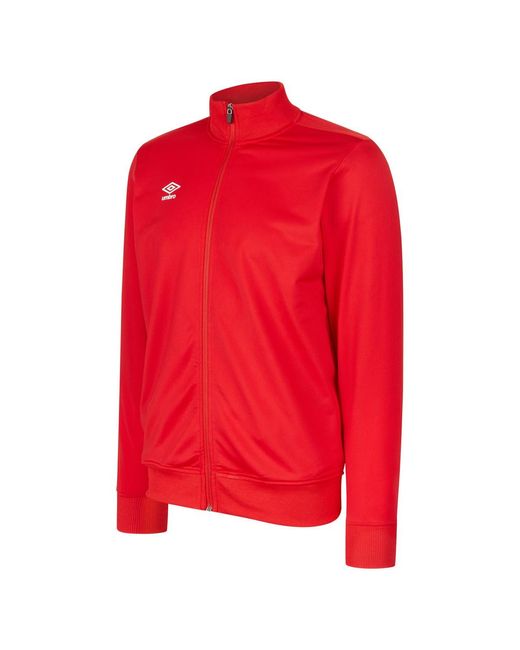 Umbro Red Club Essential Jacket (Vermillion) for men