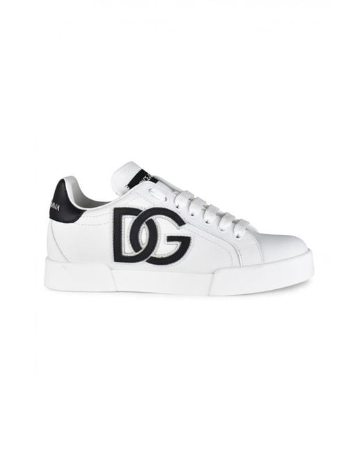 Dolce & Gabbana Low-Top Sneakers in het White