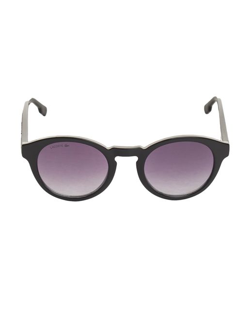Lacoste Brown Acetate Sunglasses With Circular Shape L952Srg for men