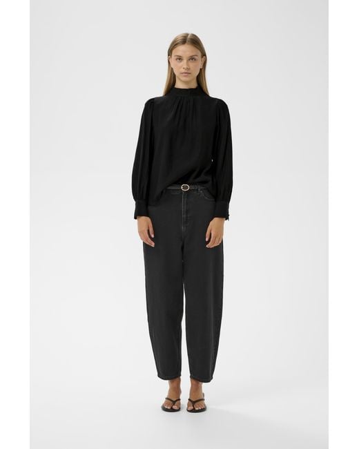 Inwear Black Langarm-Bluse Trishiw Langarm-Bluse