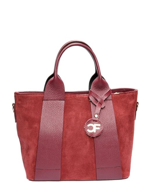 Carla Ferreri Red Violette Ledertasche