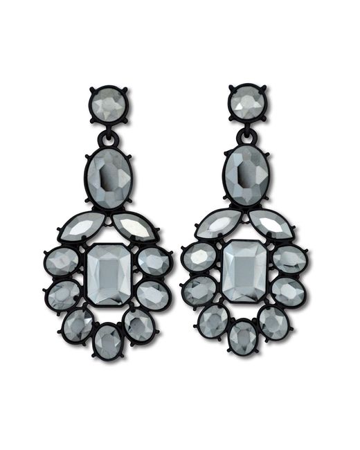Steuer White Modeschmuck Ohrstecker Statement Ohrstecker