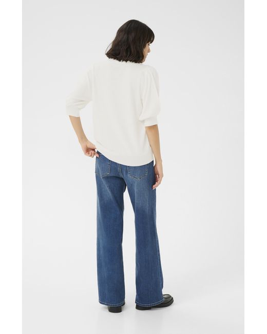Kaffe Pullover Regular Fit in het Blue