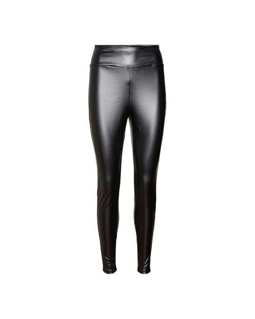 Vero Moda Legging Kunstleer in het Black