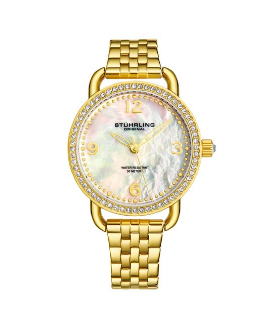 Stuhrling Metallic Symphony Quartz 38Mm