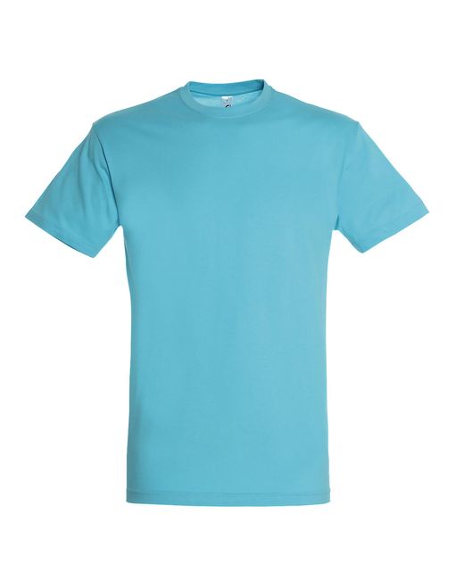 Sol's Blue Regent Short Sleeve T-Shirt (Aqua) for men