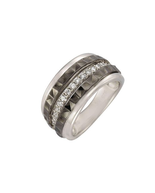 CELESTA Multicolor Silber Ring Silber 925 Rhodiniert Mit Zirkonia-Steinen