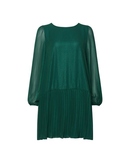 Noella Dagmar Lurex-jurk In Groen in het Green