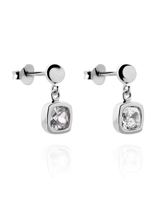 Orphelia Metallic 'Myrela' 925 Sterling Drop Earrings