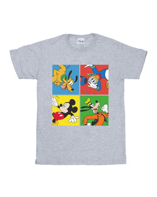 Disney Gray Mickey Mouse Friends T-Shirt (Sports) for men