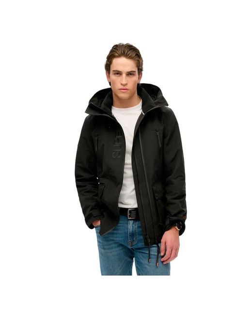 Superdry Herren Ultimate Jacke in Black für Herren
