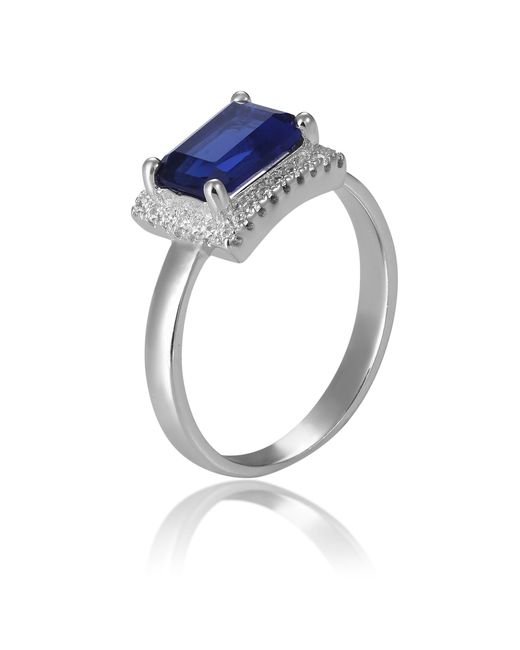 Orphelia Blue 925 Sterling Ring
