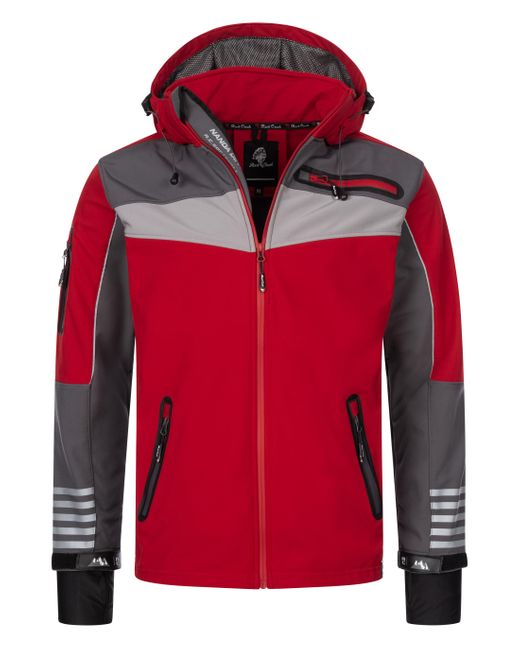 Rock Creek Softshelljacke in Red für Herren